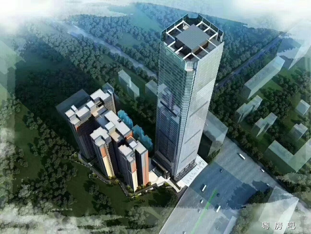 广东东莞：又一座摩天大楼即将建成，建成后将远高于东莞旗峰山！__财经头条