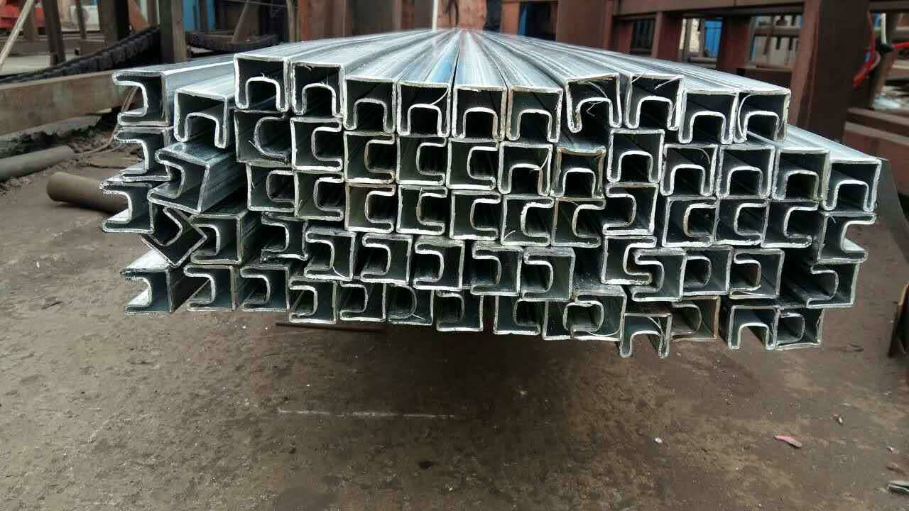 薄壁凹形管生产厂家-40凹槽管