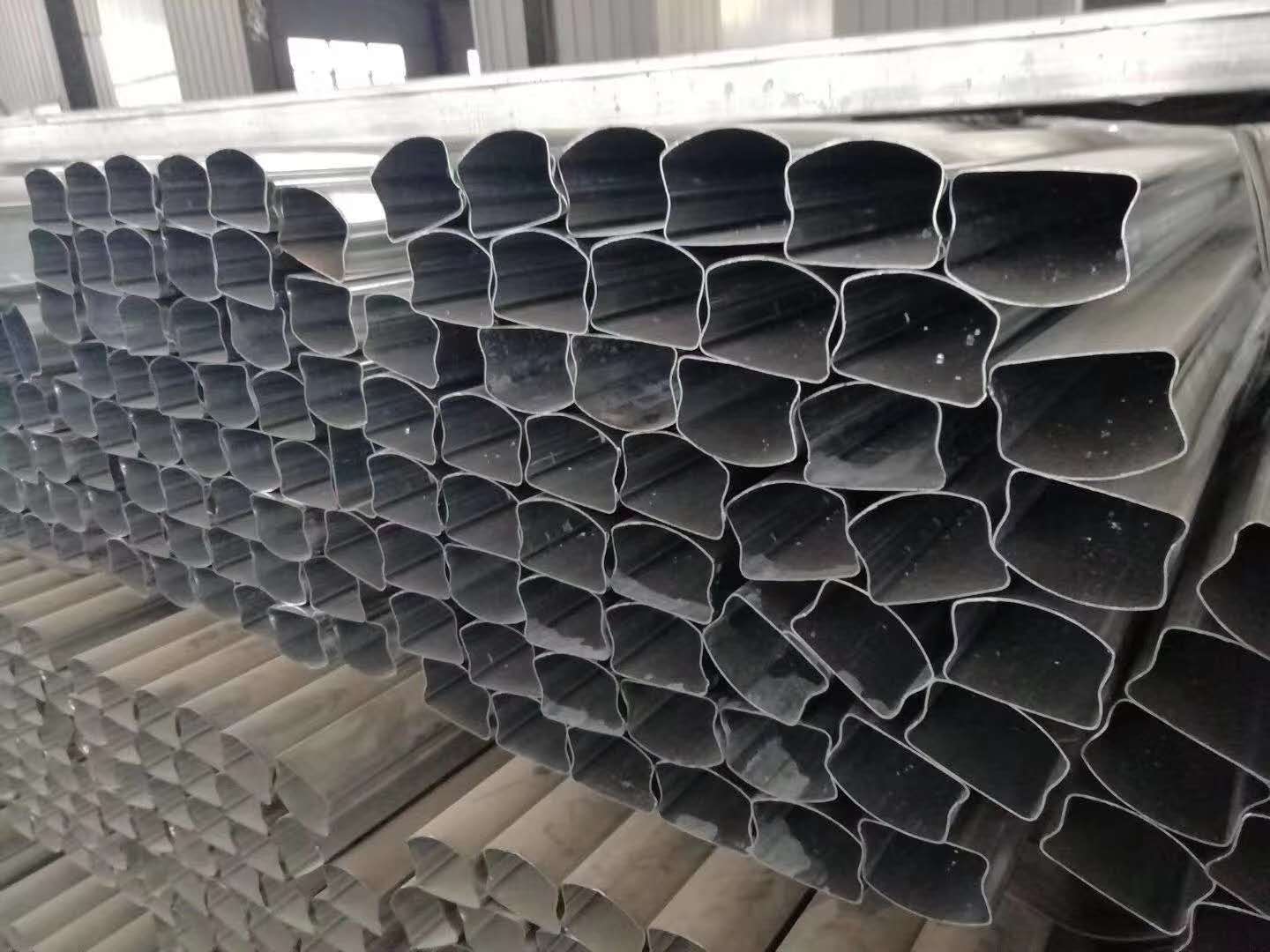 护栏管生产厂家-80*100面包管