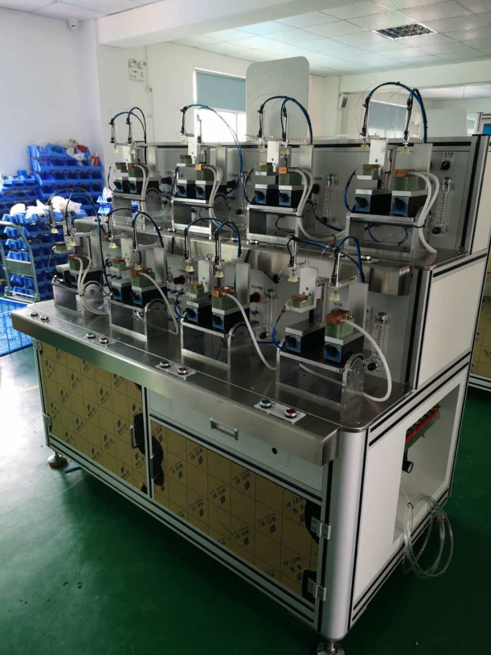 8工位水冷性能测试机（可以适用超薄热管测试）