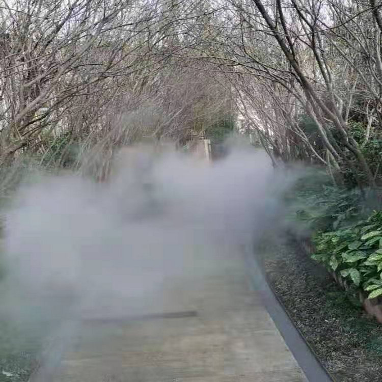 人造霧在噴霧造景應用技巧