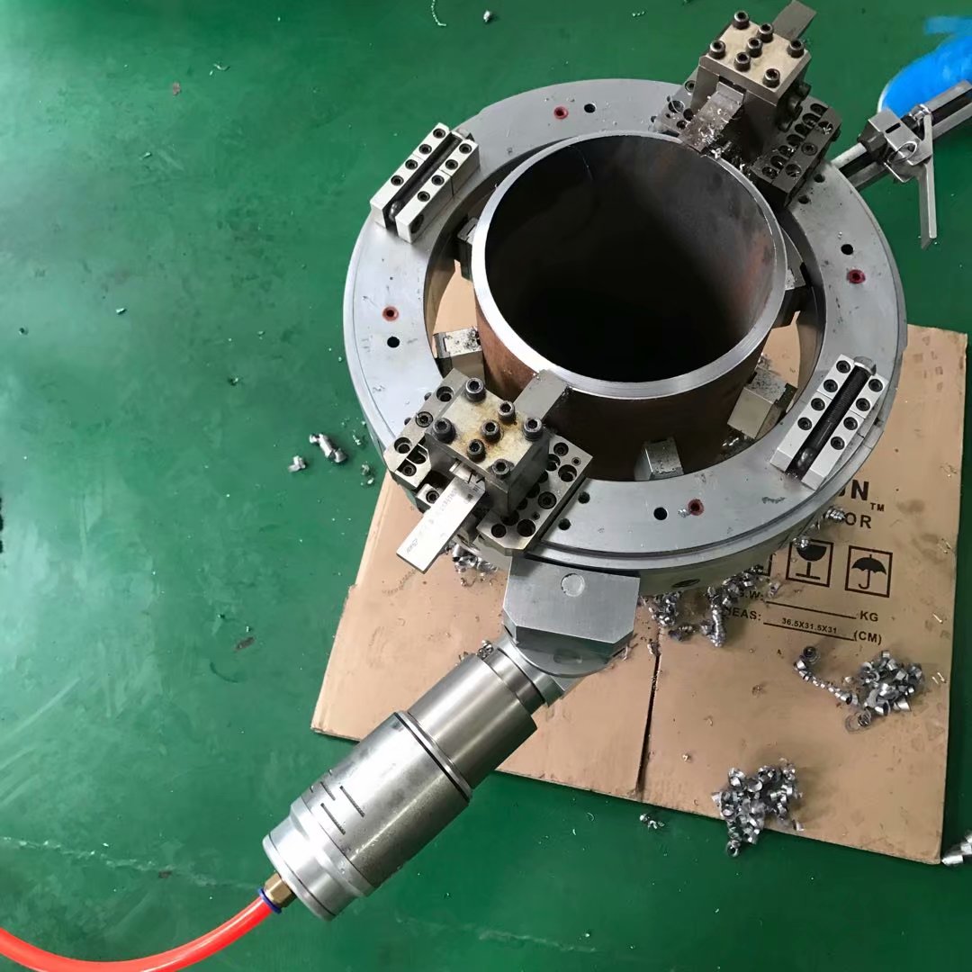 法兰修复气动马达行业案例