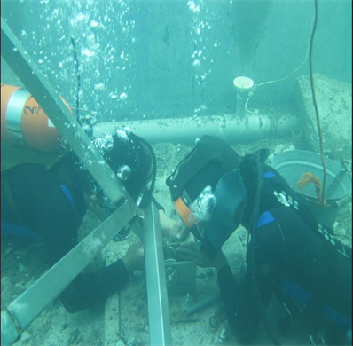 紹興專注潛水作業團隊 經驗豐富