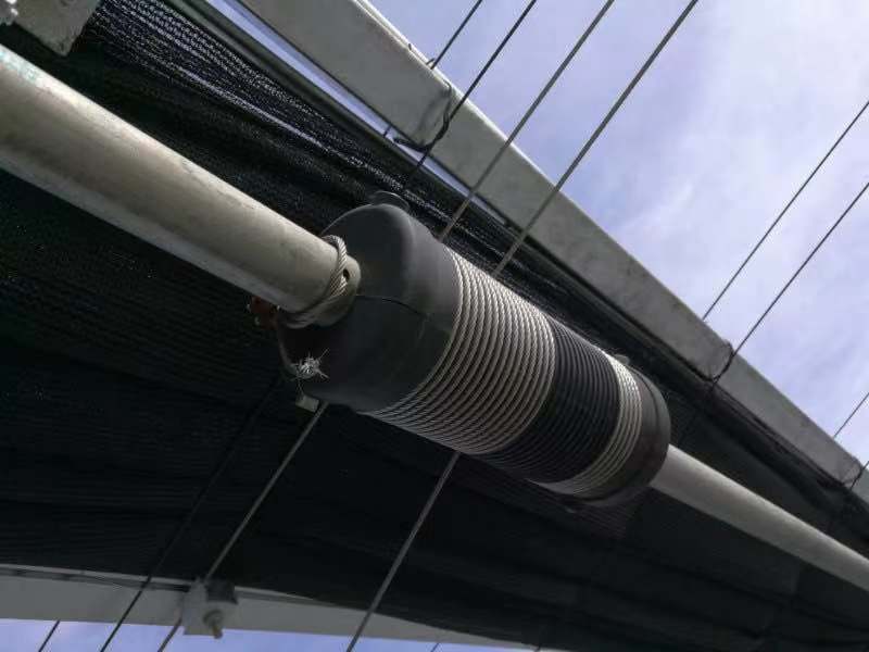 温室遮阳系统 钢缆传动绕线筒