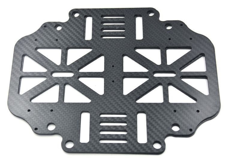 环宇3K碳纤维板异形件制品精加工碳纤维板厚板材铣槽雕