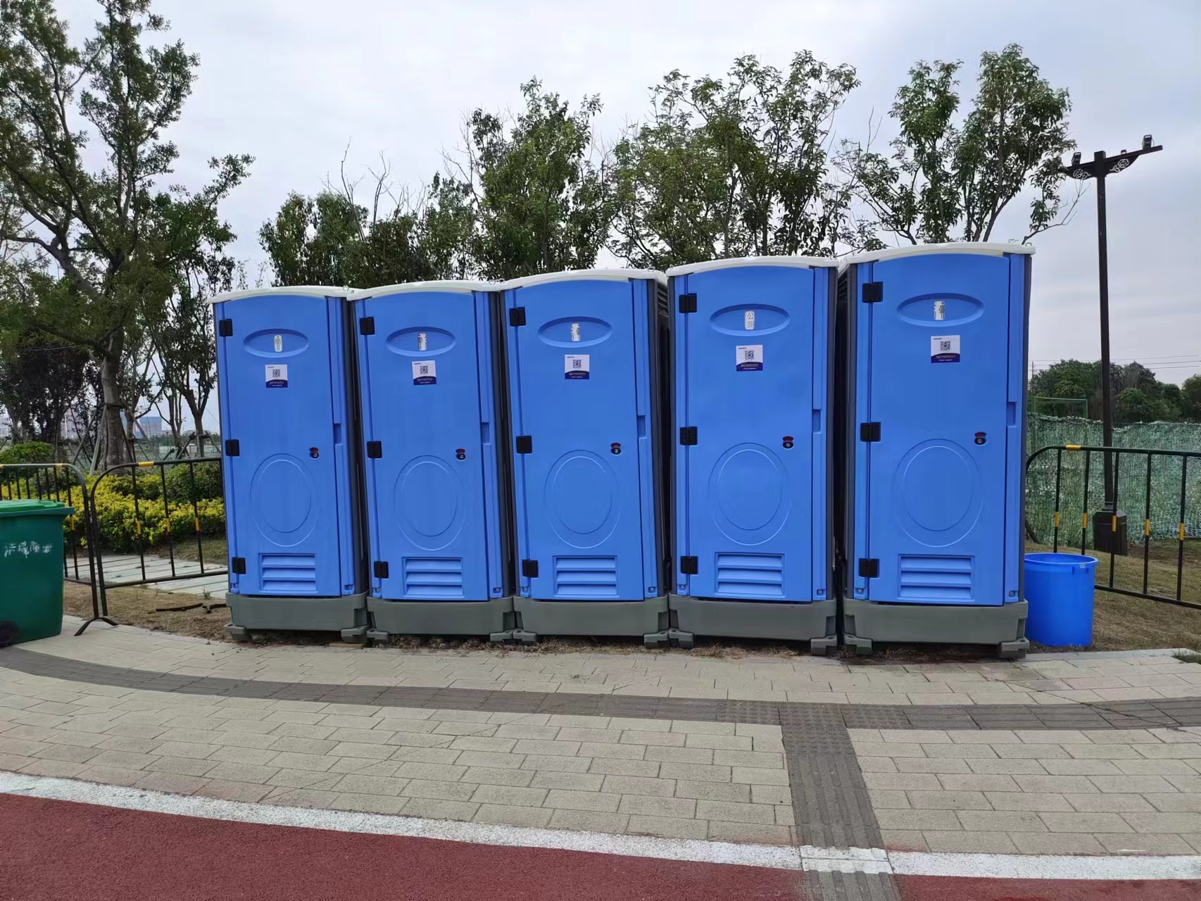 2020青岛啤酒节——158台移动厕所现场保障