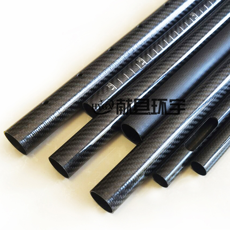 碳纤维管厂家供应3K全碳碳纤维管可定制加工亮光哑光碳纤维管