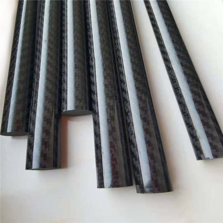 供应直线度高碳纤维棒 高强度实心碳纤维杆 加固不易腐蚀碳纤棒