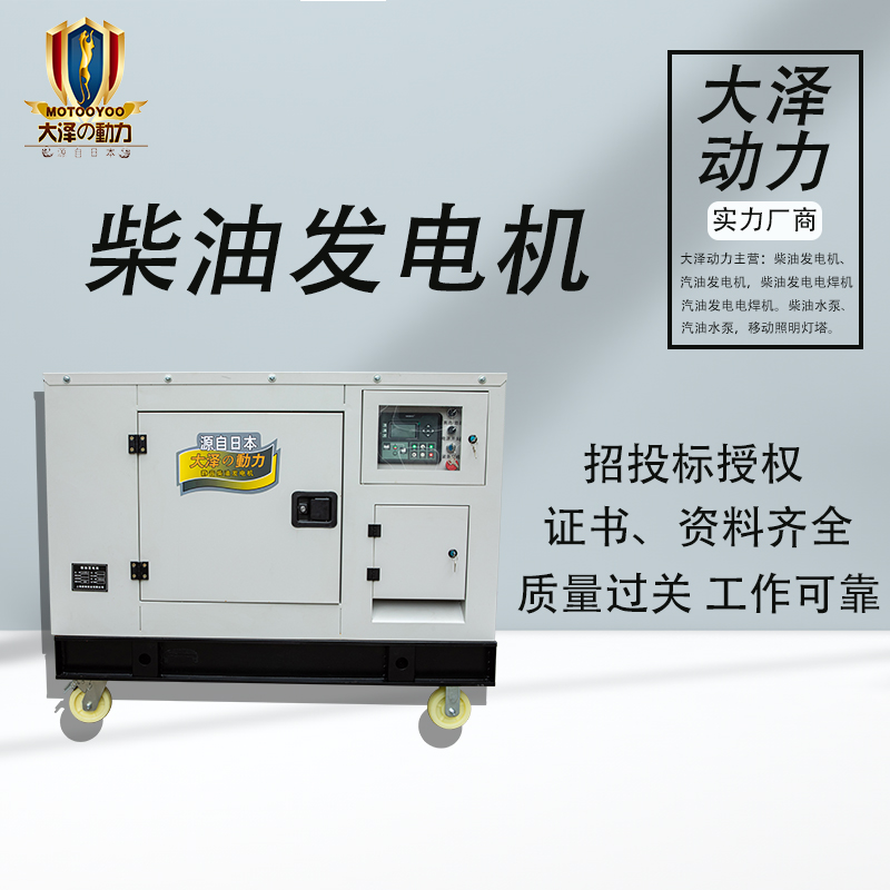 静音小型柴油发电机1 (2)