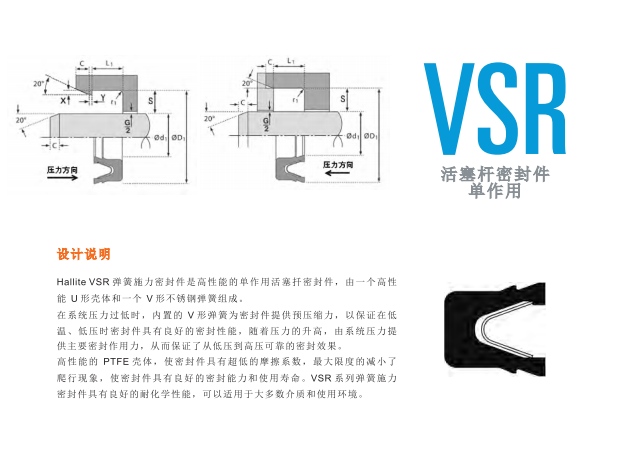 VSR进口密封件HALLITE