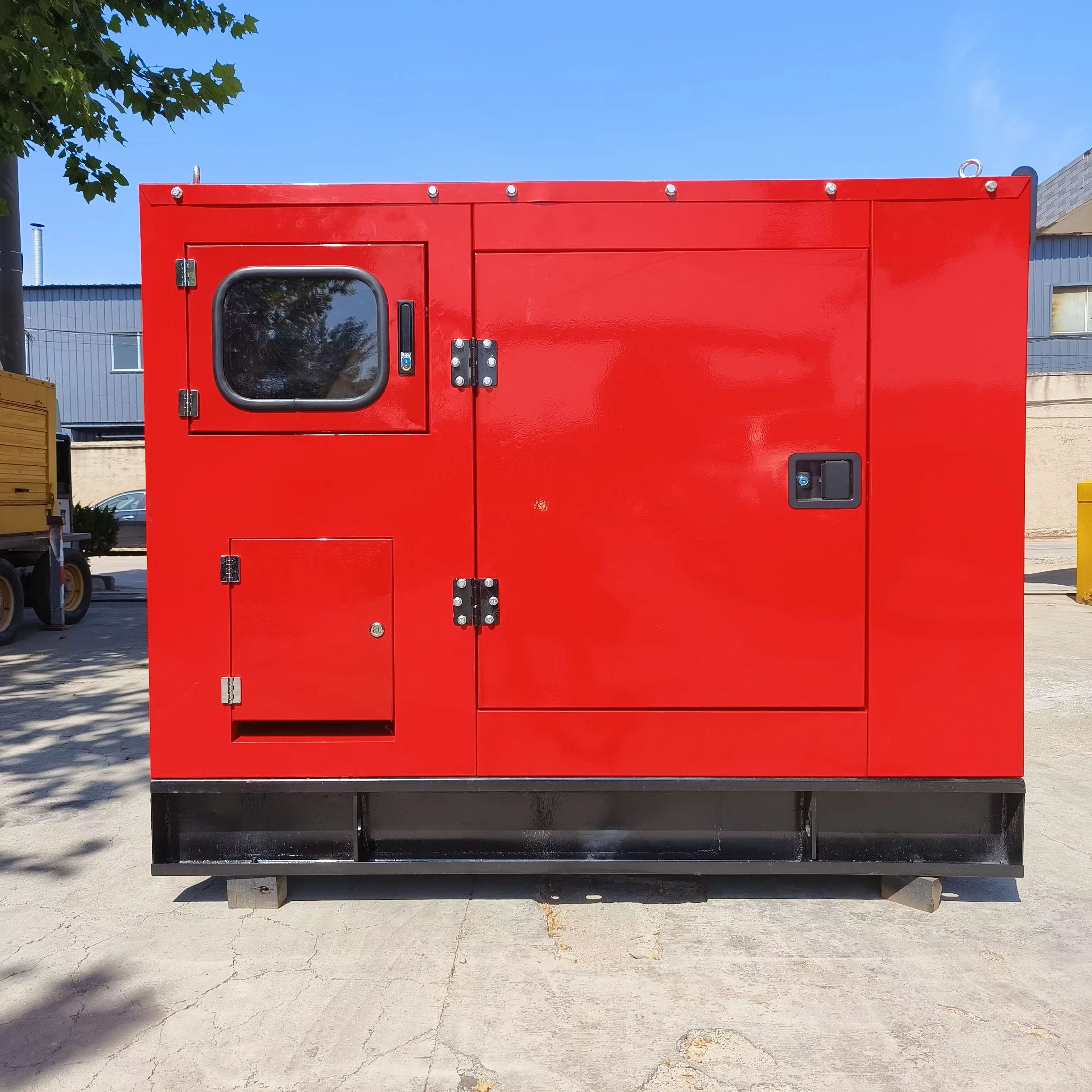40kw柴油发电机、消防红色 (2)