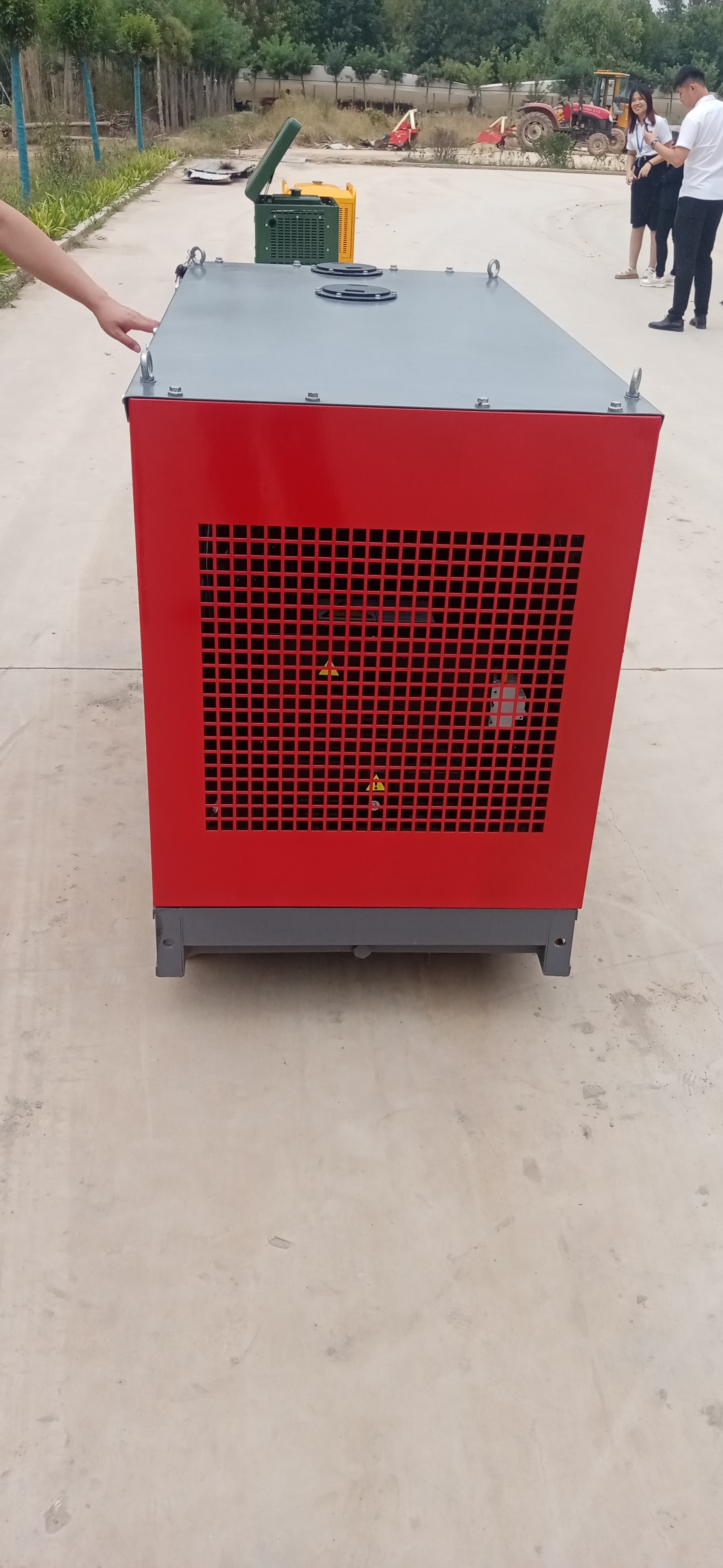 30kw柴油发电机、消防红色 (1)