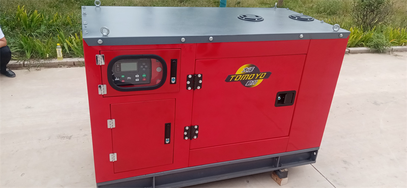 30kw静音柴油发电机、消防红色 (1)
