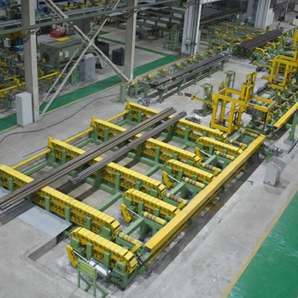 全自动钢管码垛生产包装机组在钢管行业中的广泛应用