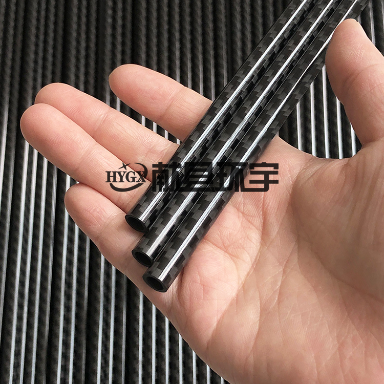 碳纤维航模管表面3K平纹斜纹亮光尺寸精准碳纤维管