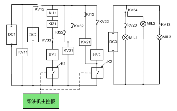 柴油机熄火开关电路图