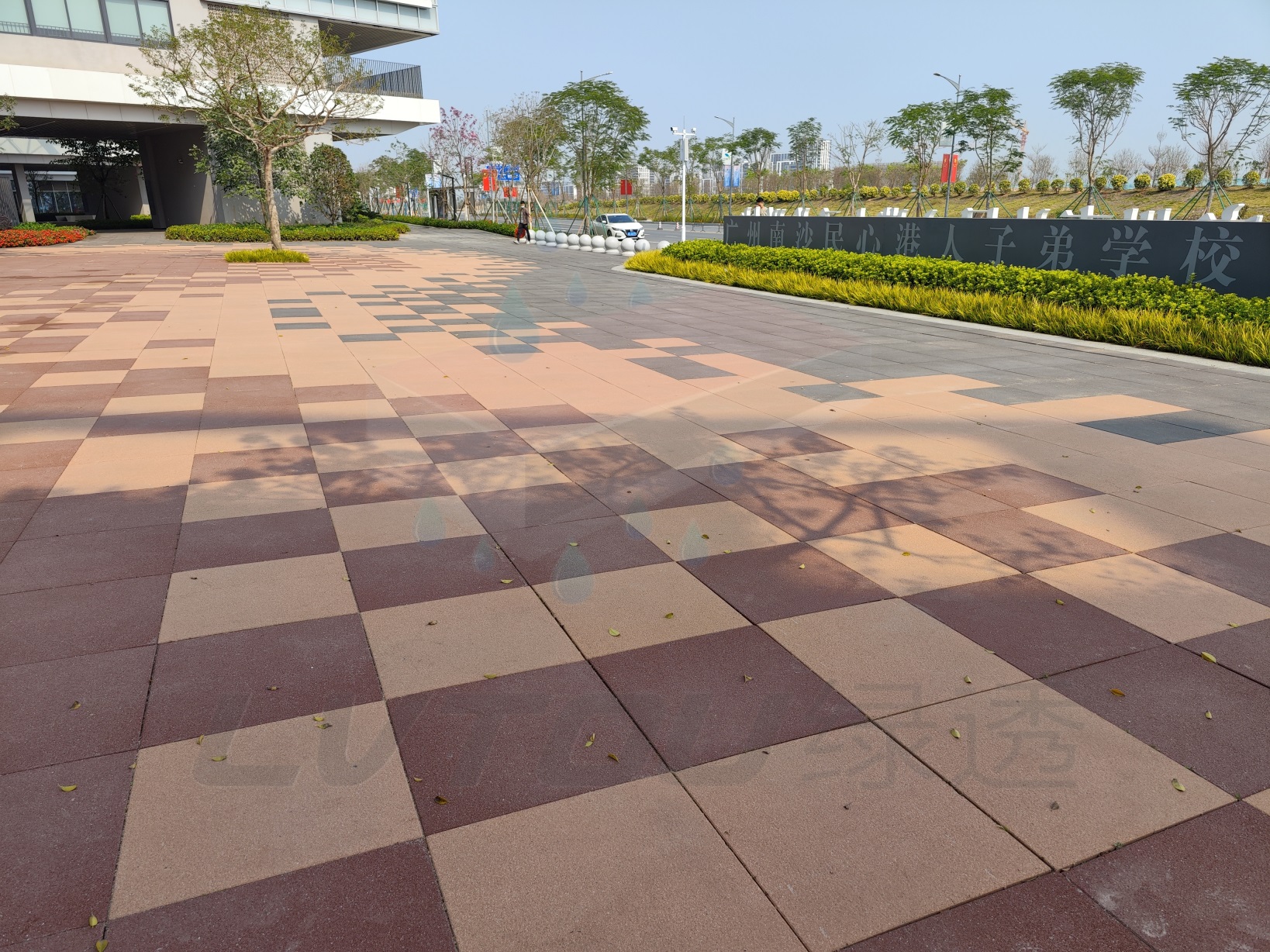 南沙港人子弟学校 仿石印度红 芝麻黑 一代红色 浅灰 600x600 14_副本