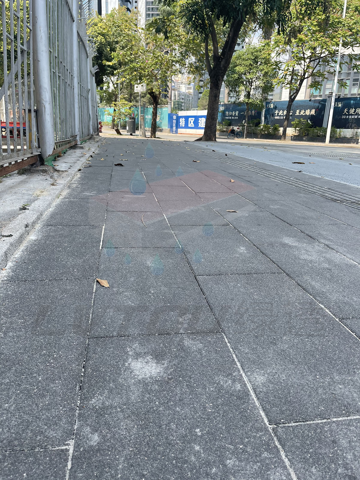 深圳福田商報(bào)路 300x600深灰150x600深灰 300x300深灰  深灰盲道_副本