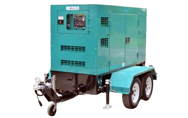 100KW移动拖车式柴油发电机组