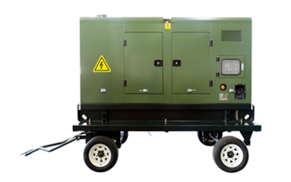 80KW移动拖车式柴油发电机组
