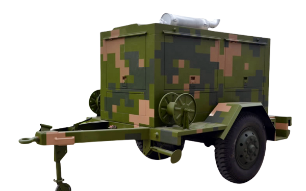 50KW移动拖车式柴油发电机组