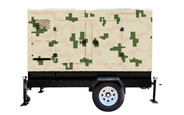 30KW移动拖车式柴油发电机组