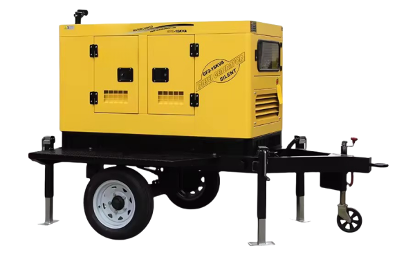 20KW移动柴油发电机组(拖车电站)