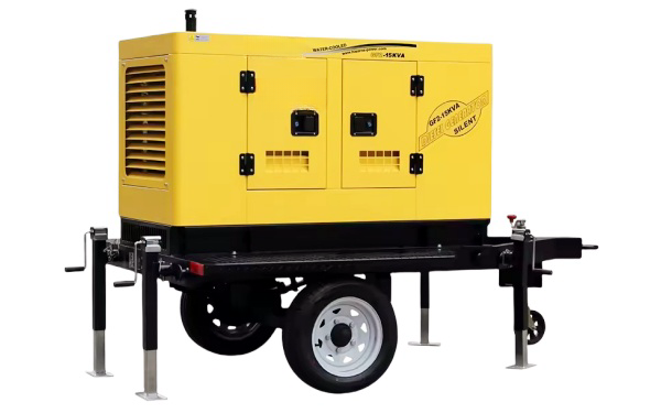 20KW移动拖车式柴油发电机组