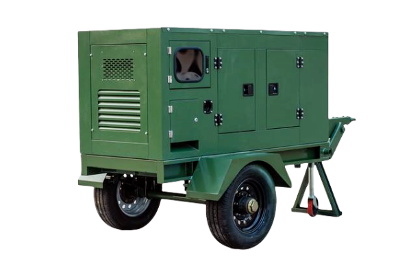 30KW移动拖车式柴油发电机组