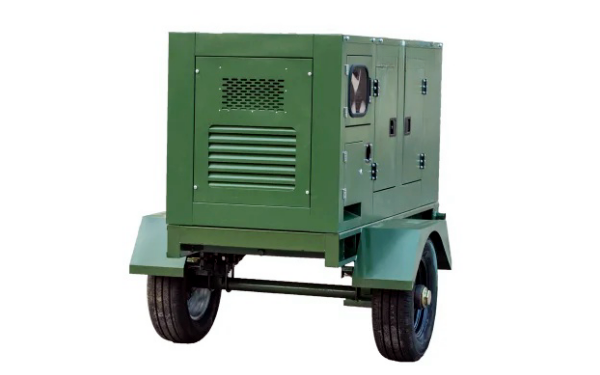 30KW移动拖车式柴油发电机组1