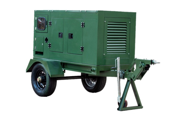 40KW移动式挂车发电站