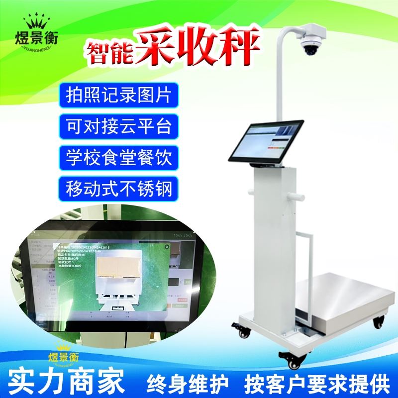 AI识别秤用于农批生鲜配送分拣秤系统对接