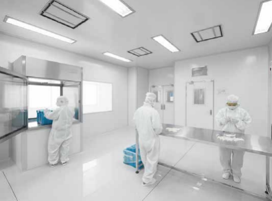化妆品净化室加工车间