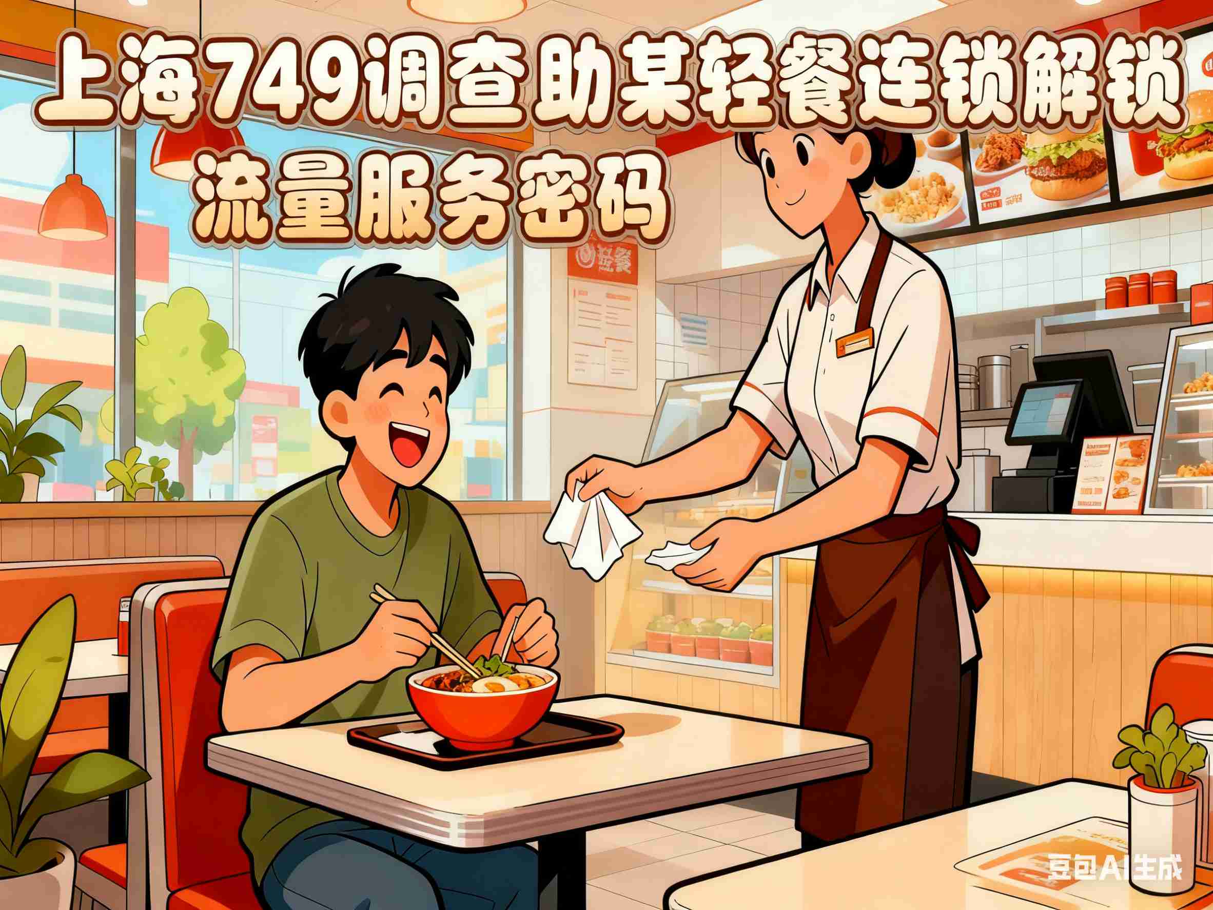 上海749调查助某轻餐连锁解锁流量时代的服务密码