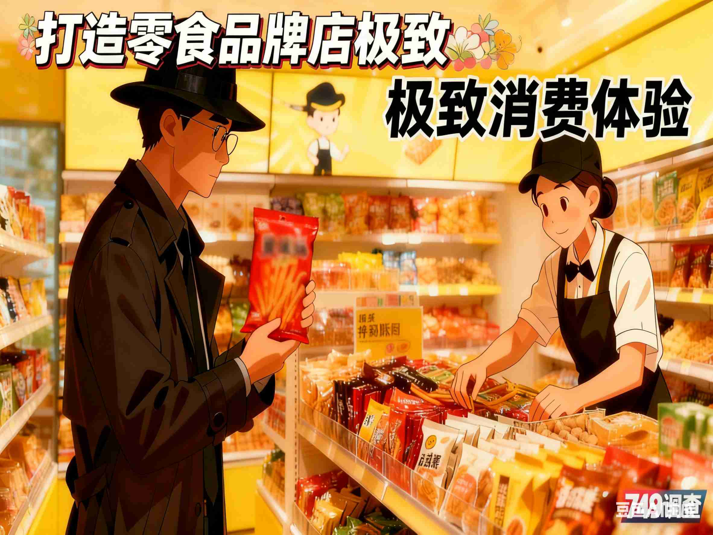 上海749调查助零食品牌“暗访”门店，打造极致消费体验