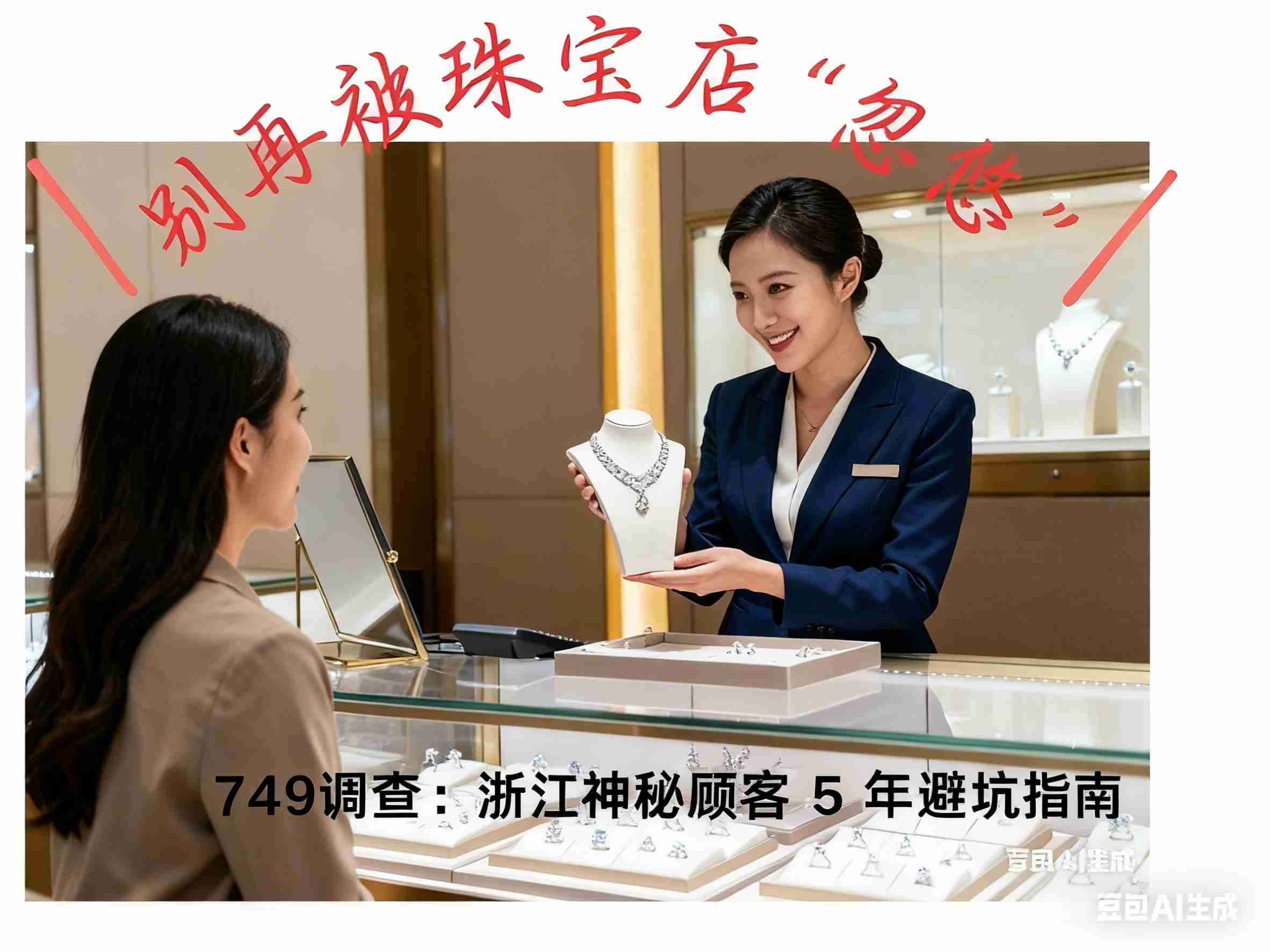 别再被珠宝店 “忽悠”！浙江神秘顾客 5 年避坑指南，速码！