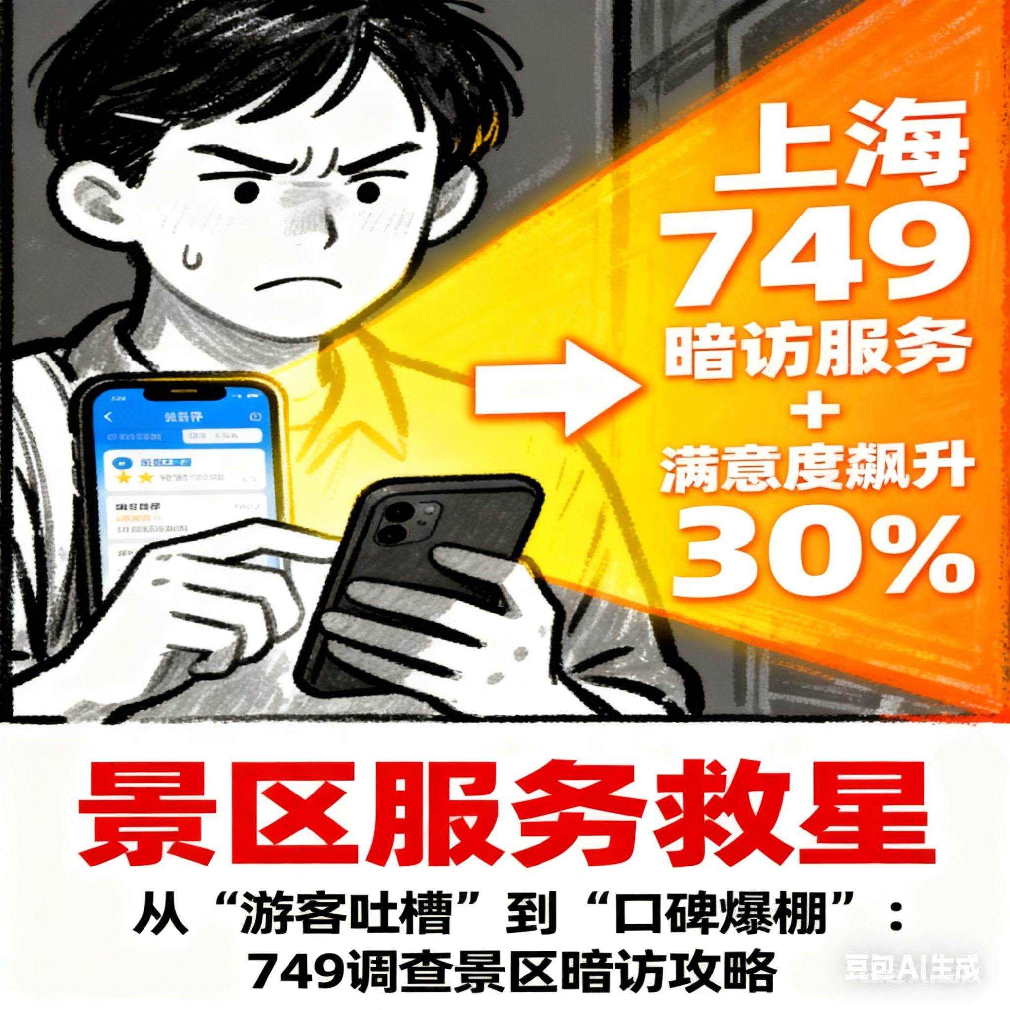 从“游客吐槽”到“口碑爆棚”：749调查景区暗访攻略
