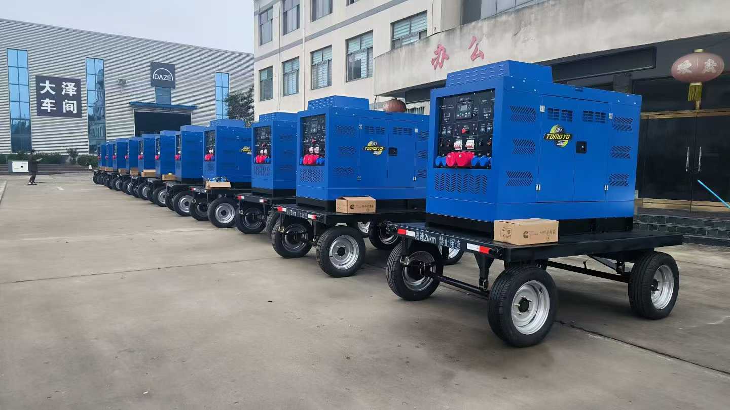 五十铃发电电焊机300A-1000A单双把工位