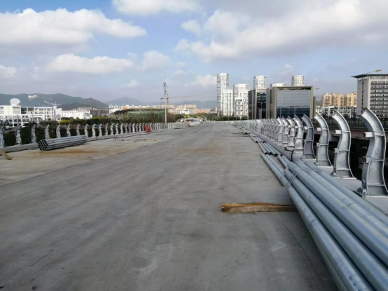 广东佛山高明（富龙大桥）中交三航 4万平方（桥面抛丸）