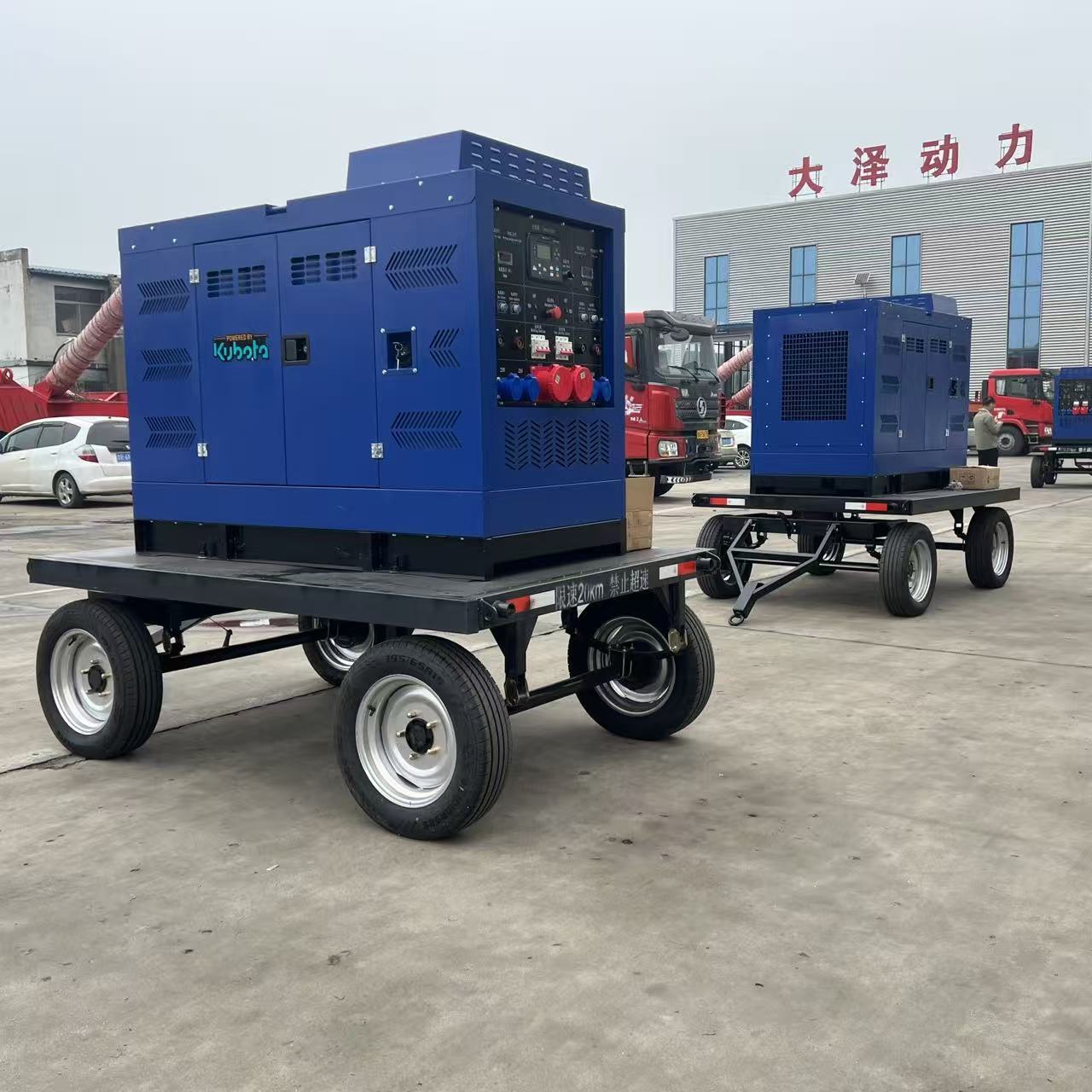 大泽国三康明斯500A发电电焊机（手工焊/气保焊）