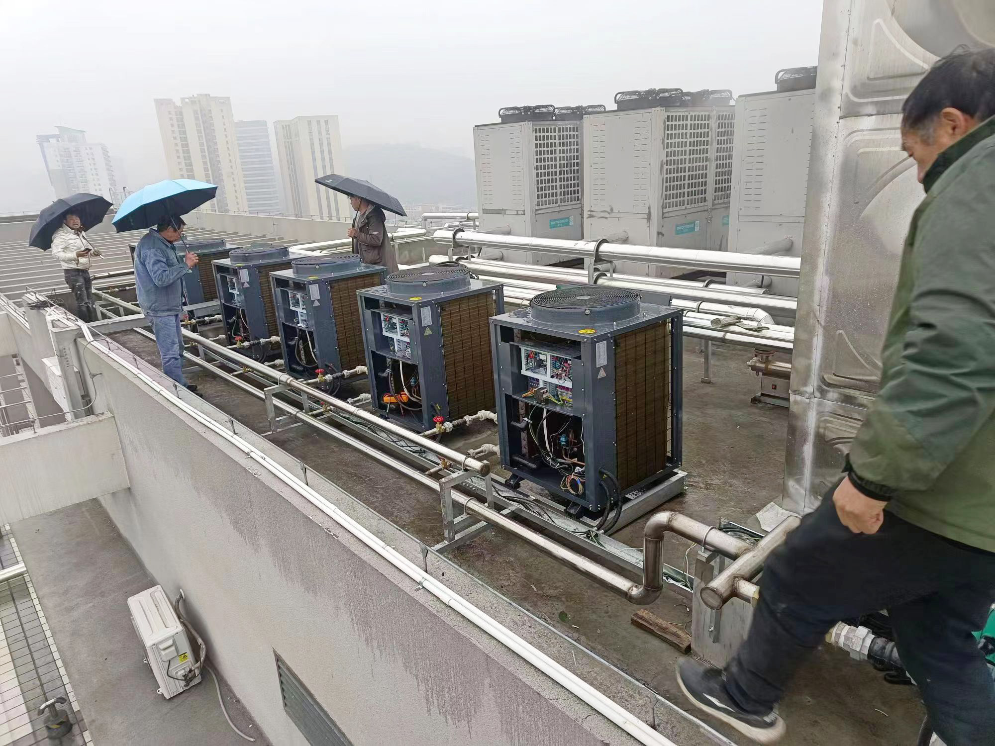 深圳学校宿舍空气能热水系统