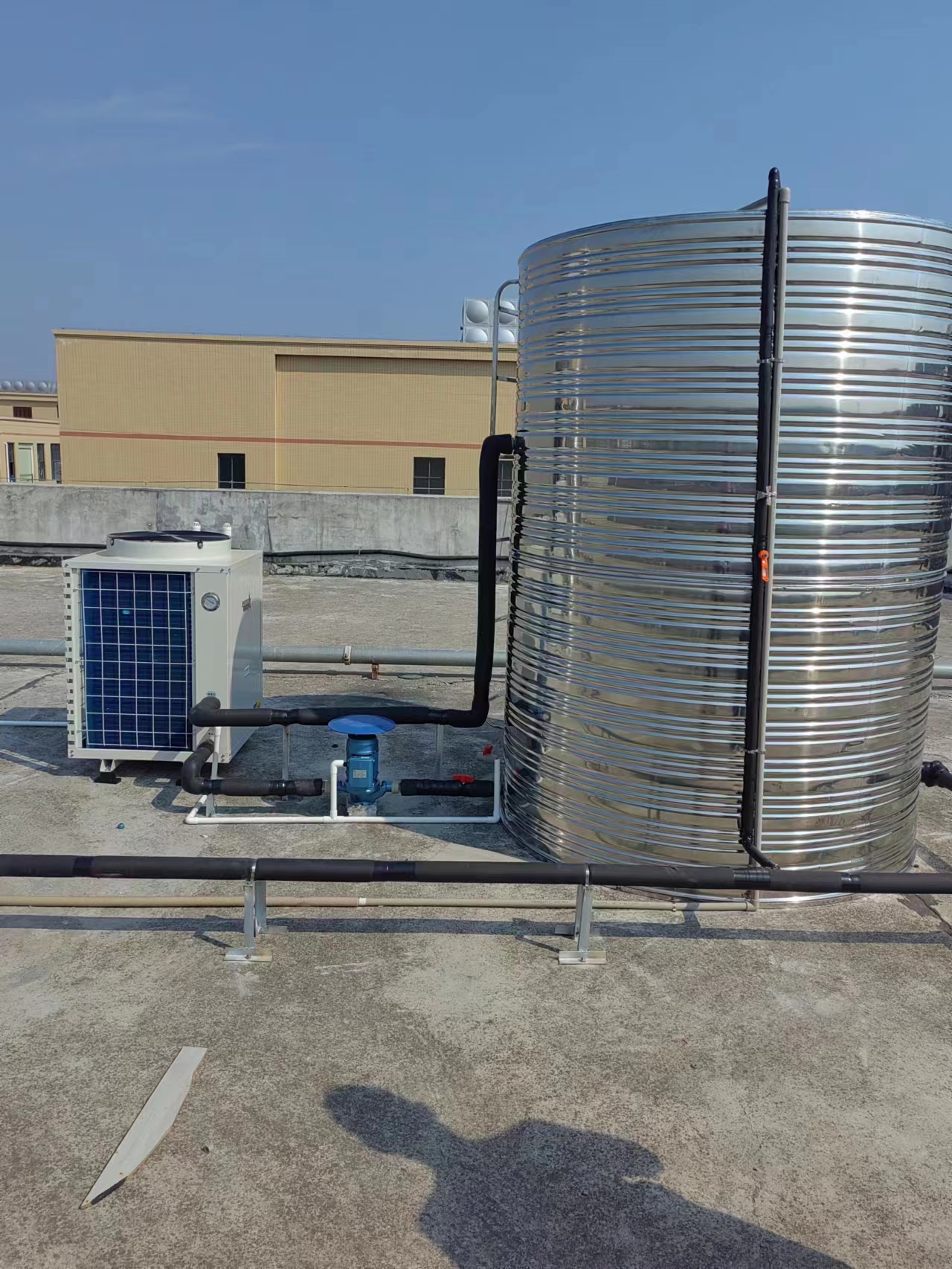 深圳100人用空气能热水器