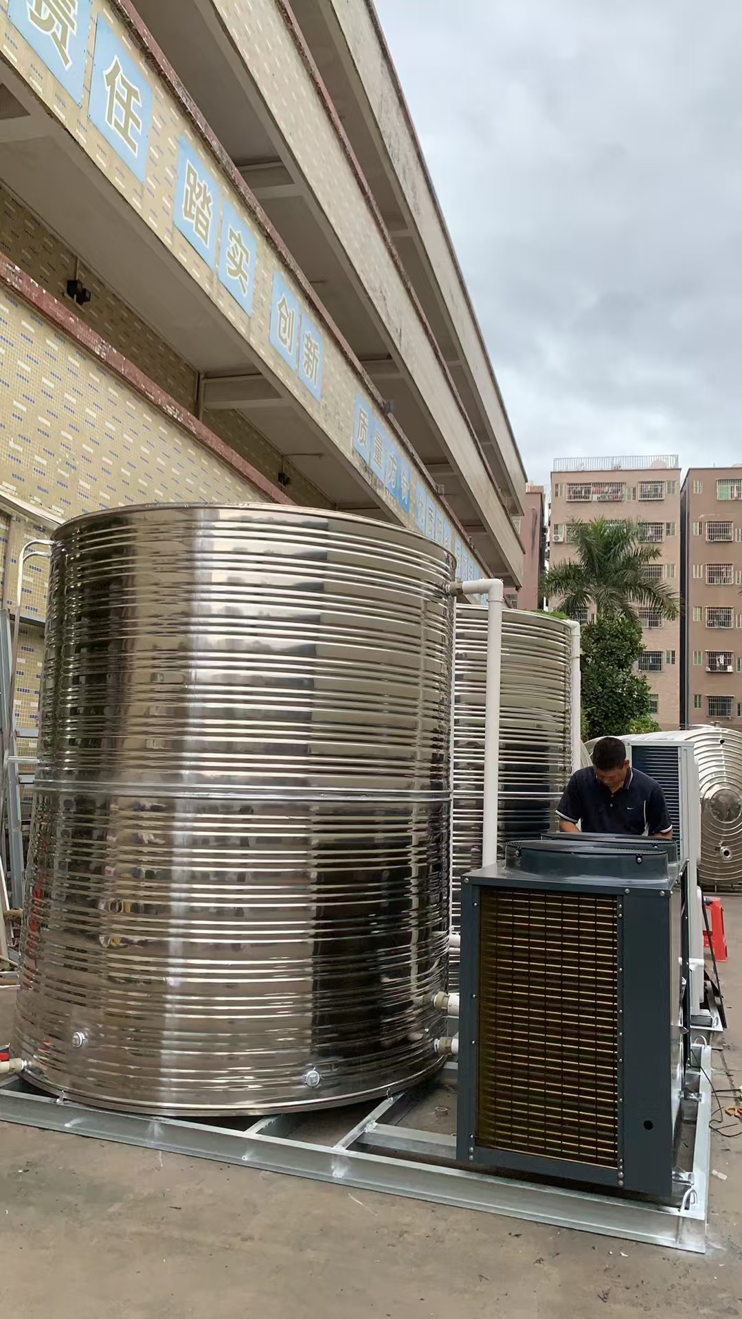 广州临时工棚热水器
