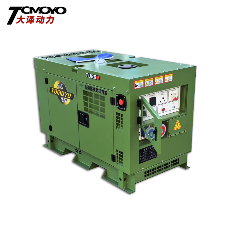 大泽动力 TO18000RZ 15KVA 高原静音柴油发电机 断电自启动