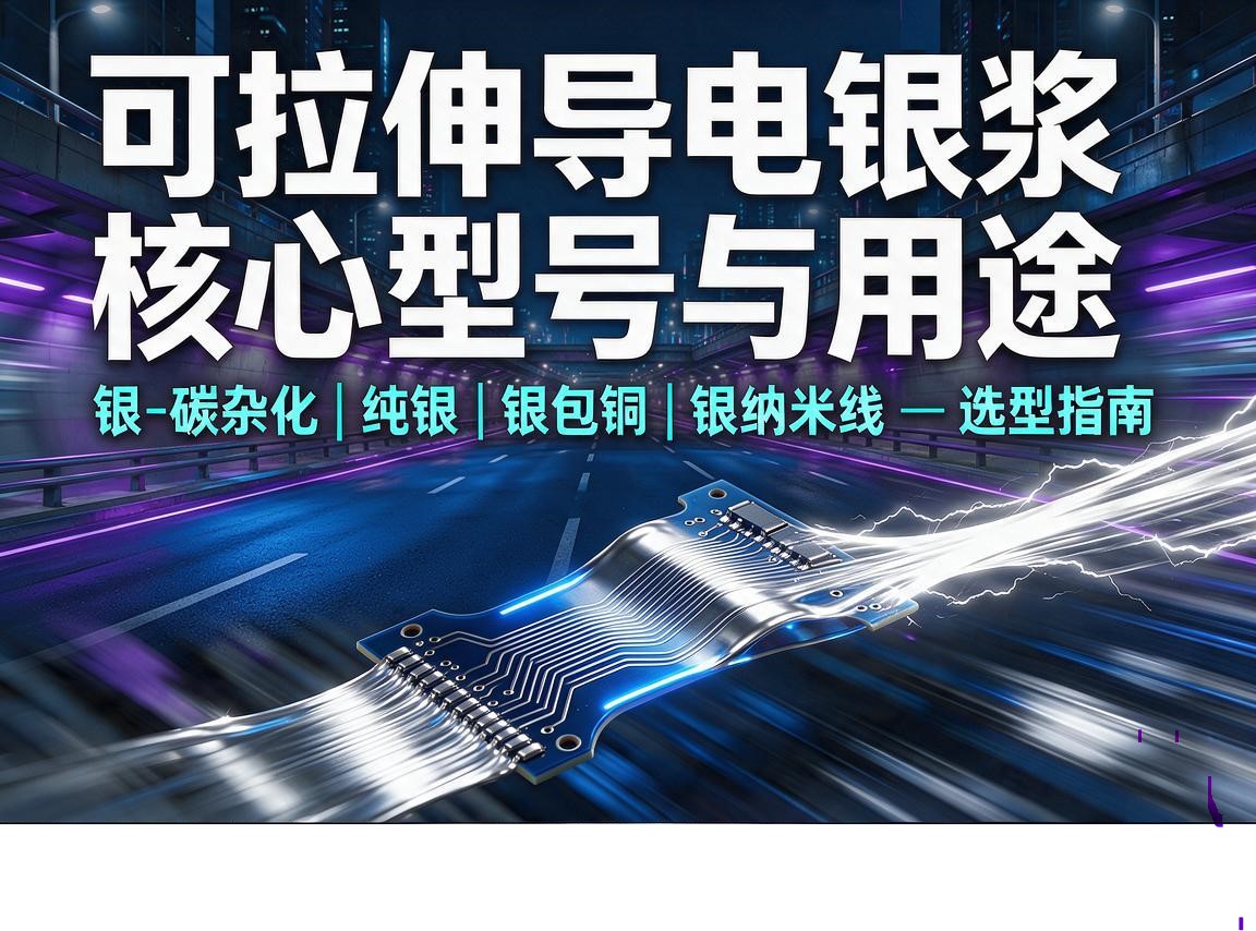 柔性薄膜压力传感器低温导电银浆型号和应用