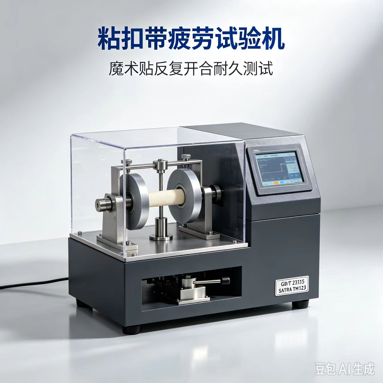 粘扣带疲劳试验机