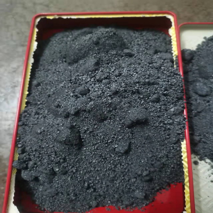 无塑料载体黑砂图片