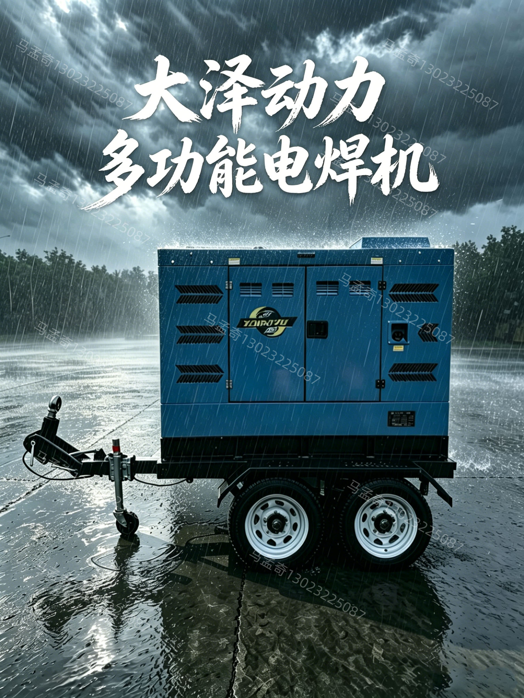 大泽动力400A发电电焊一体机